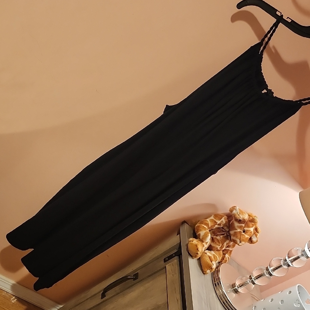 Time &Tru Black Maxi Dress
